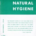 Journal of Natural Hygiene: В 1954-1957