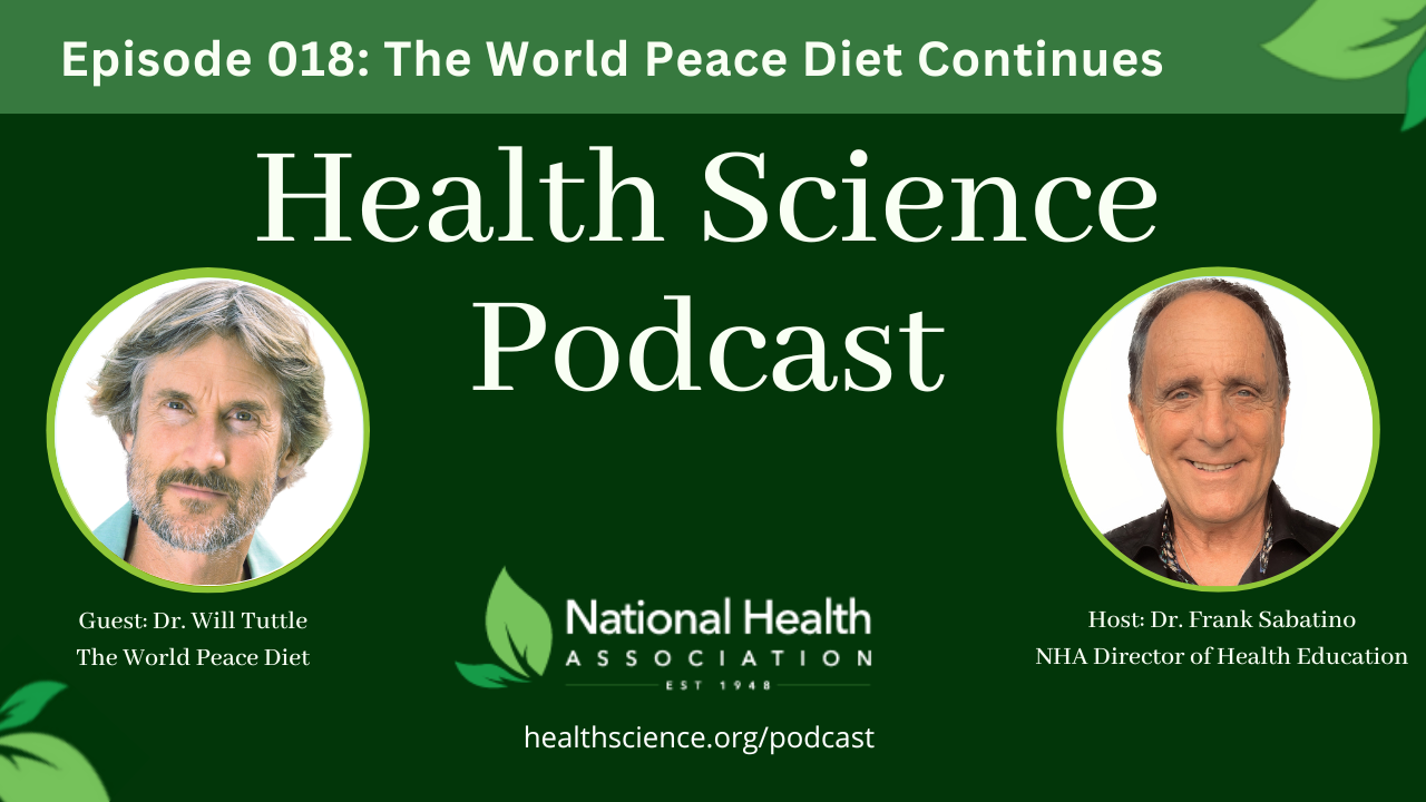 018: The World Peace Diet Continues with Dr. Will Tuttle