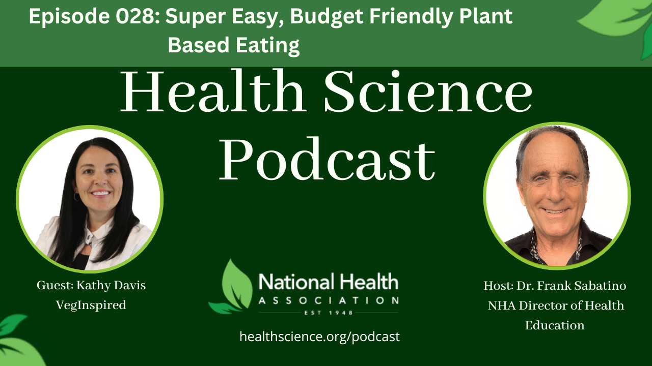 028: Super Easy, Budget Friendly Plant Based Eating with Kathy Davis