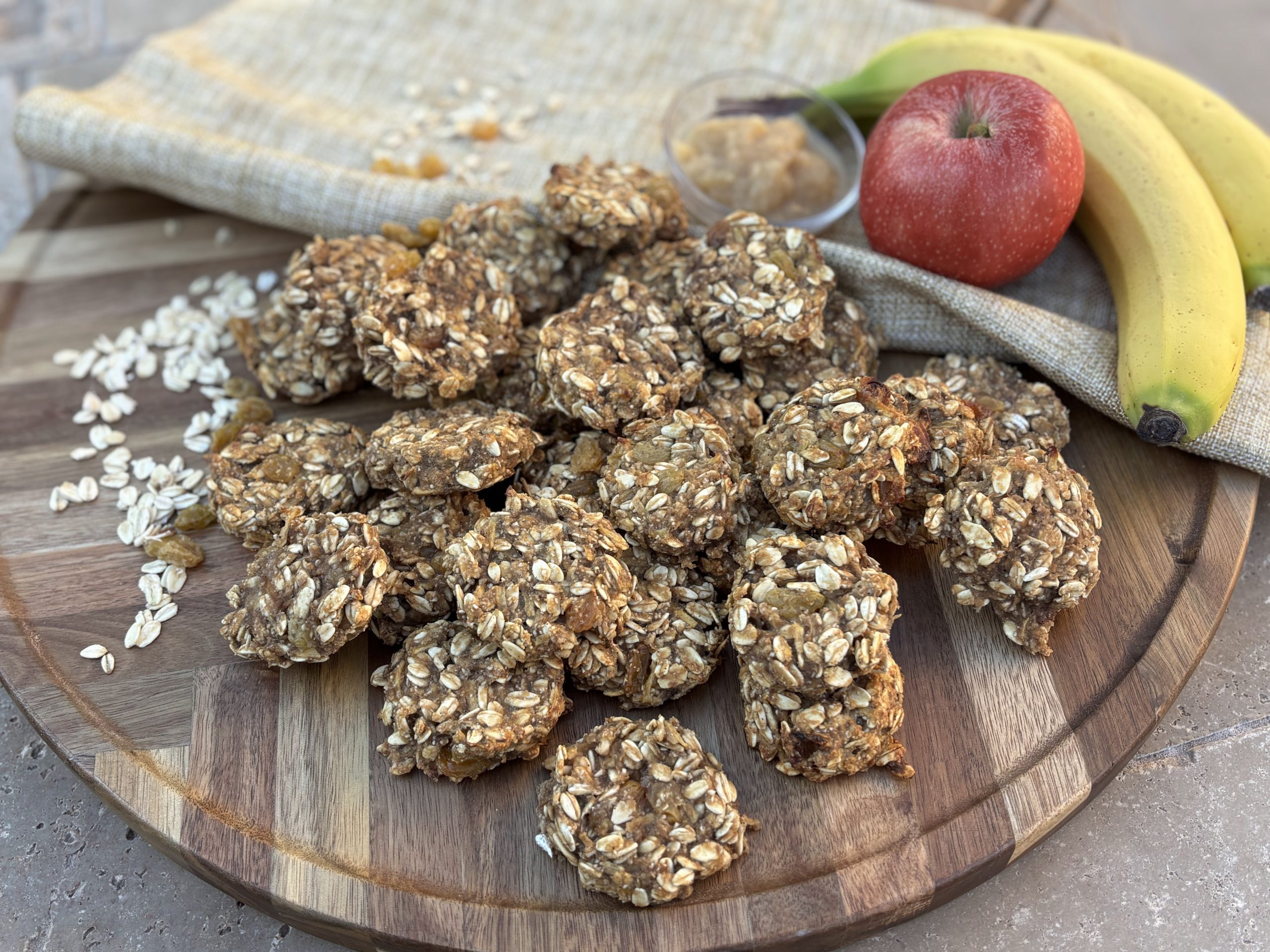 Applesauce Oat Cookies