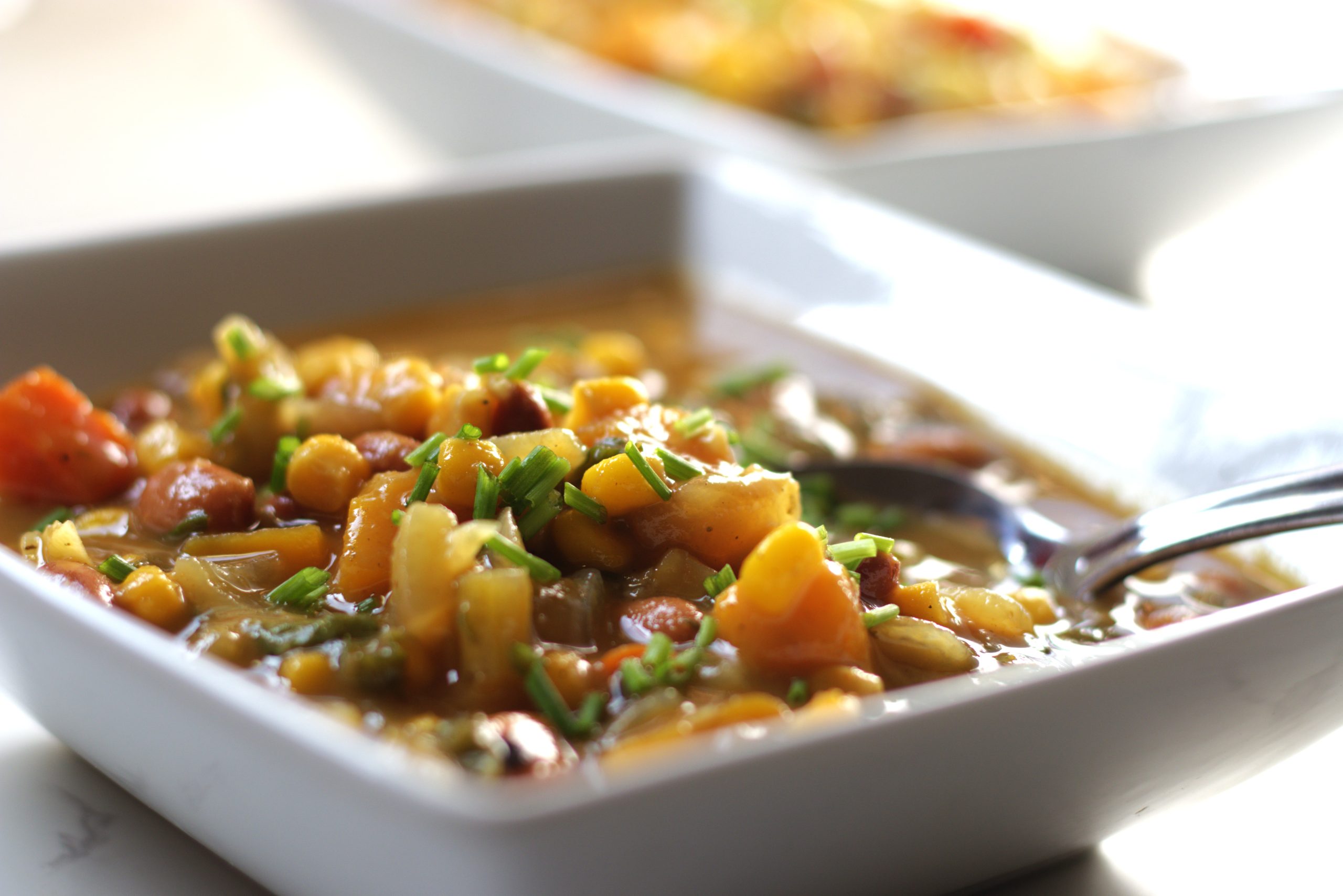Spicy Chickpea and Sweet Potato Stew
